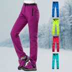 Pantalon trekking femme imperméable pour activités outdoor