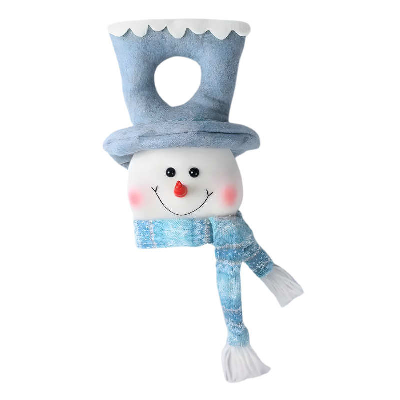 Świecący zimowy bałwanek do wystroju wnętrz