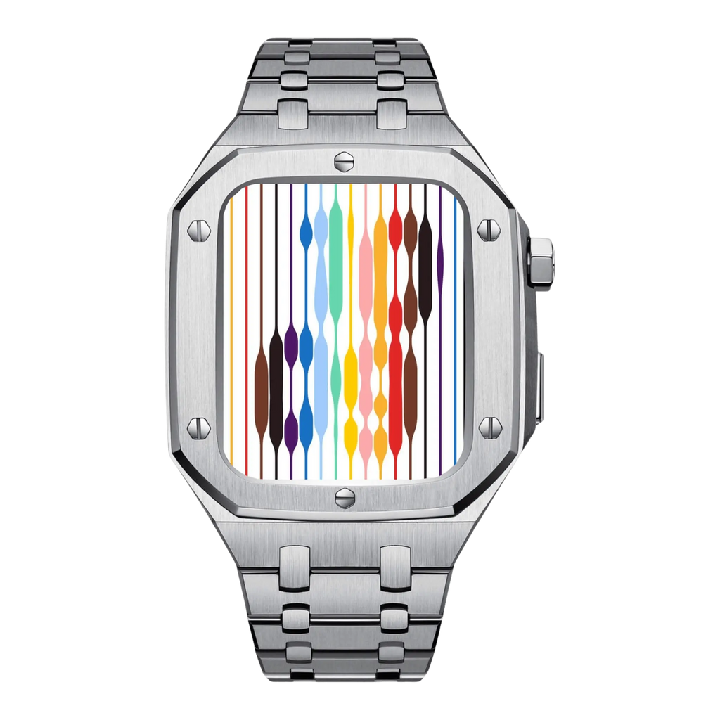Schutzhülle für Apple Watch 44 mm aus Edelstahl