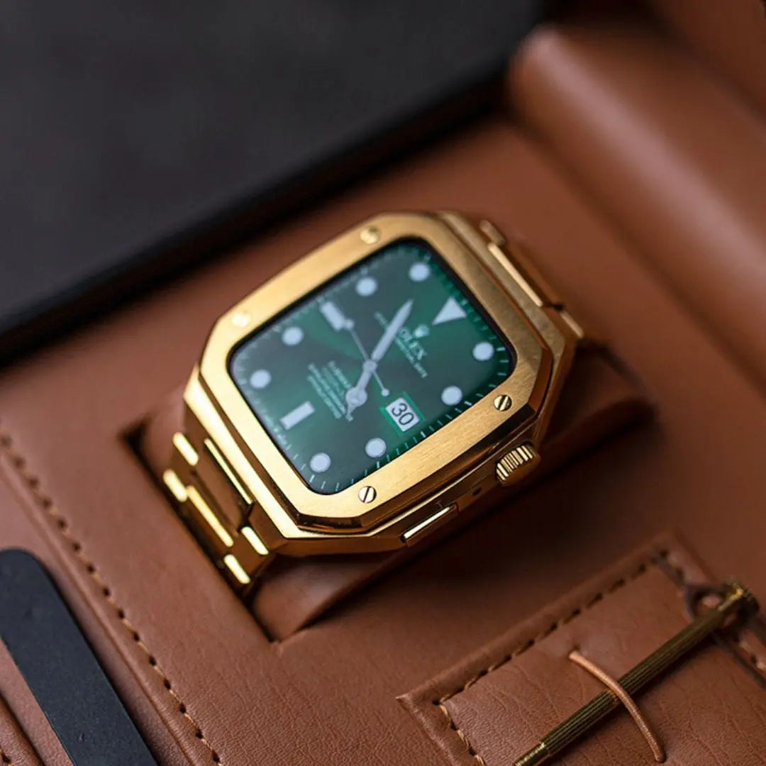 Schutzhülle für Apple Watch 44 mm aus Edelstahl