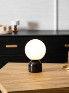 Moderne Tischlampe Orb Glow Kompaktes Umgebungslicht