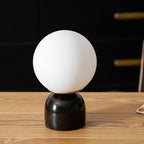 Moderne Tischlampe Orb Glow Kompaktes Umgebungslicht