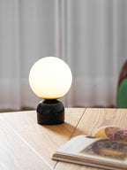 Moderne Tischlampe Orb Glow Kompaktes Umgebungslicht