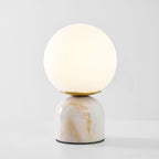 Moderne Tischlampe Orb Glow Kompaktes Umgebungslicht