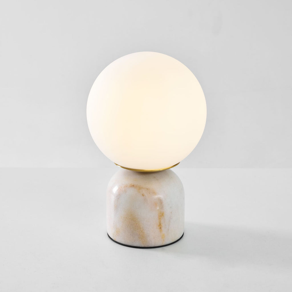 Moderne Tischlampe Orb Glow Kompaktes Umgebungslicht