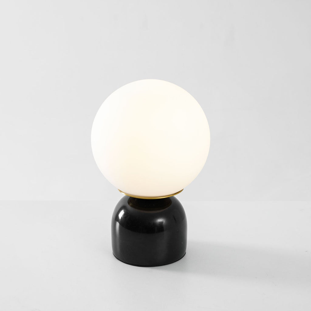 Moderne Tischlampe Orb Glow Kompaktes Umgebungslicht