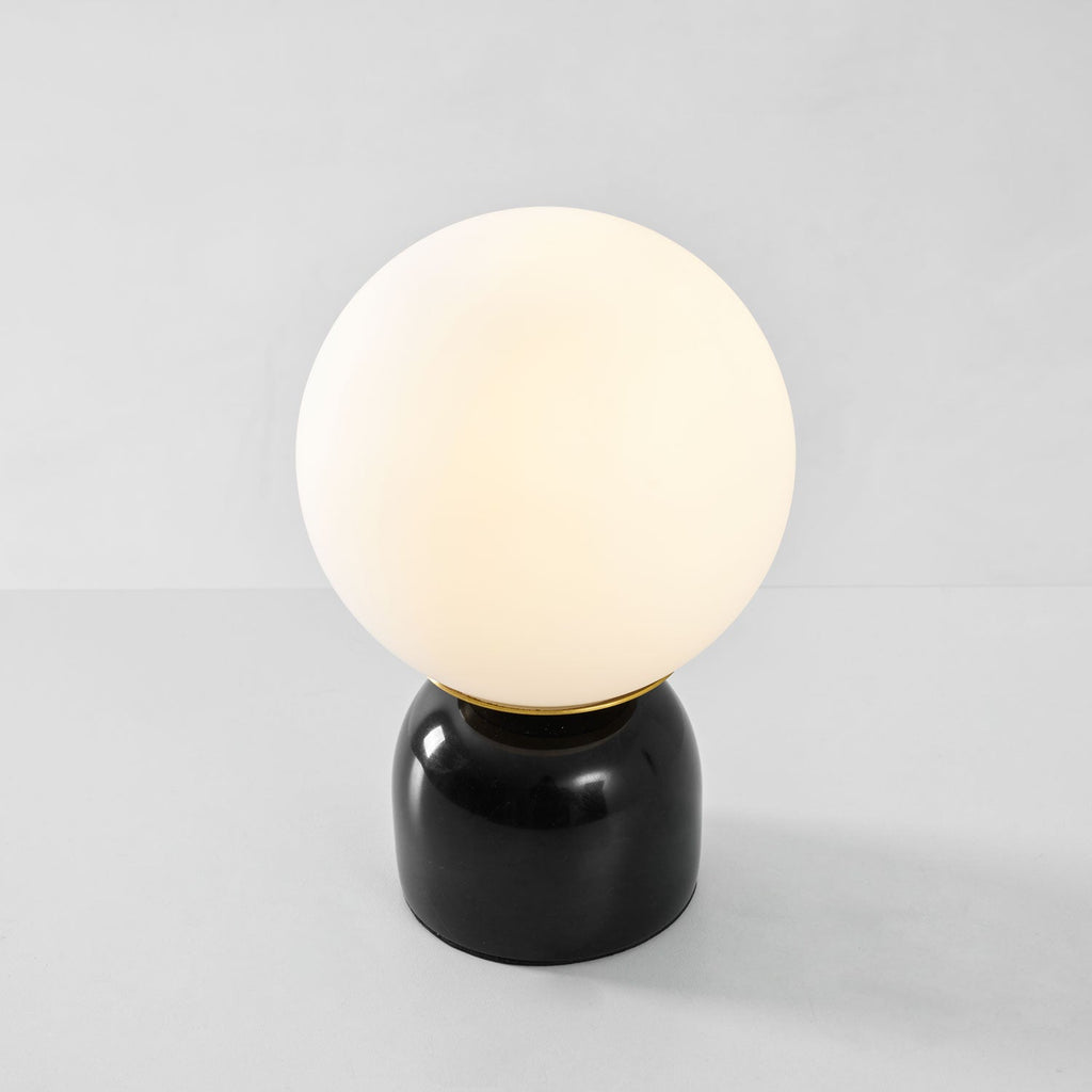 Moderne Tischlampe Orb Glow Kompaktes Umgebungslicht