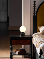 Moderne Tischlampe Orb Glow Kompaktes Umgebungslicht