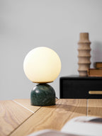Moderne Tischlampe Orb Glow Kompaktes Umgebungslicht