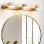 Wszechstronna przytulna lampa LED z naturalnego kamienia do przedpokoju, łazienki i sypialni