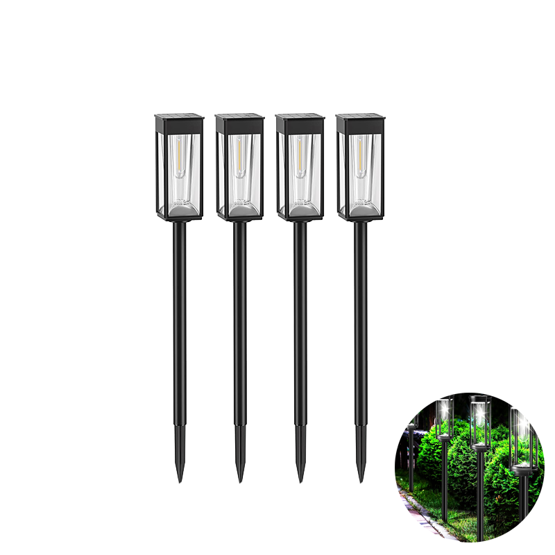 Eleganckie wodoodporne lampiony solarne na zewnątrz