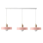 Urzekająca nastrojowa kolorowa 3-punktowa szklana lampa wisząca do wnętrz domowych