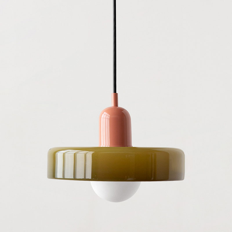 Adjustable contemporary ceiling lamp with three light points for kitchen and dining room