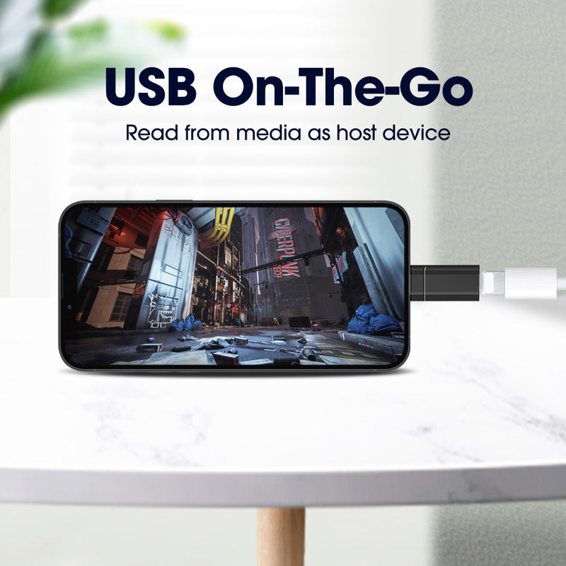 Adaptateur universel USB-C OTG compatible USB 3.0 et iOS