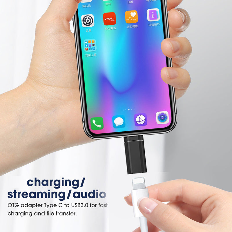 Adaptateur universel USB-C OTG compatible USB 3.0 et iOS