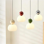Glass ceiling lamp with gold finish for interiors