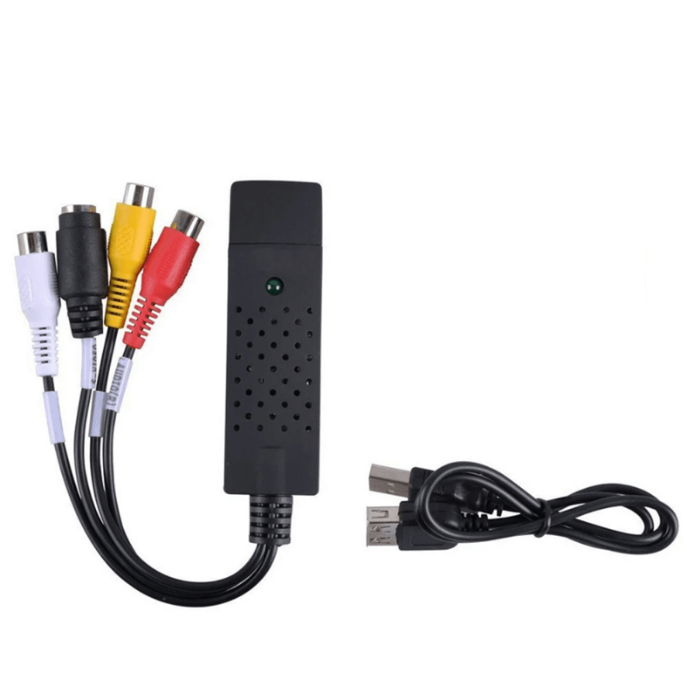Konwerter USB do Digitalizacji Nagrań Wideo – Transfer VHS do Formatu Cyfrowego