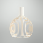 Elegancka Lampa Wisząca z Bambusa