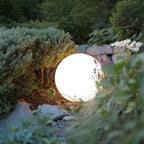 Zewnętrzne oświetlenie kuliste LED elegancka lampa zewnętrzna