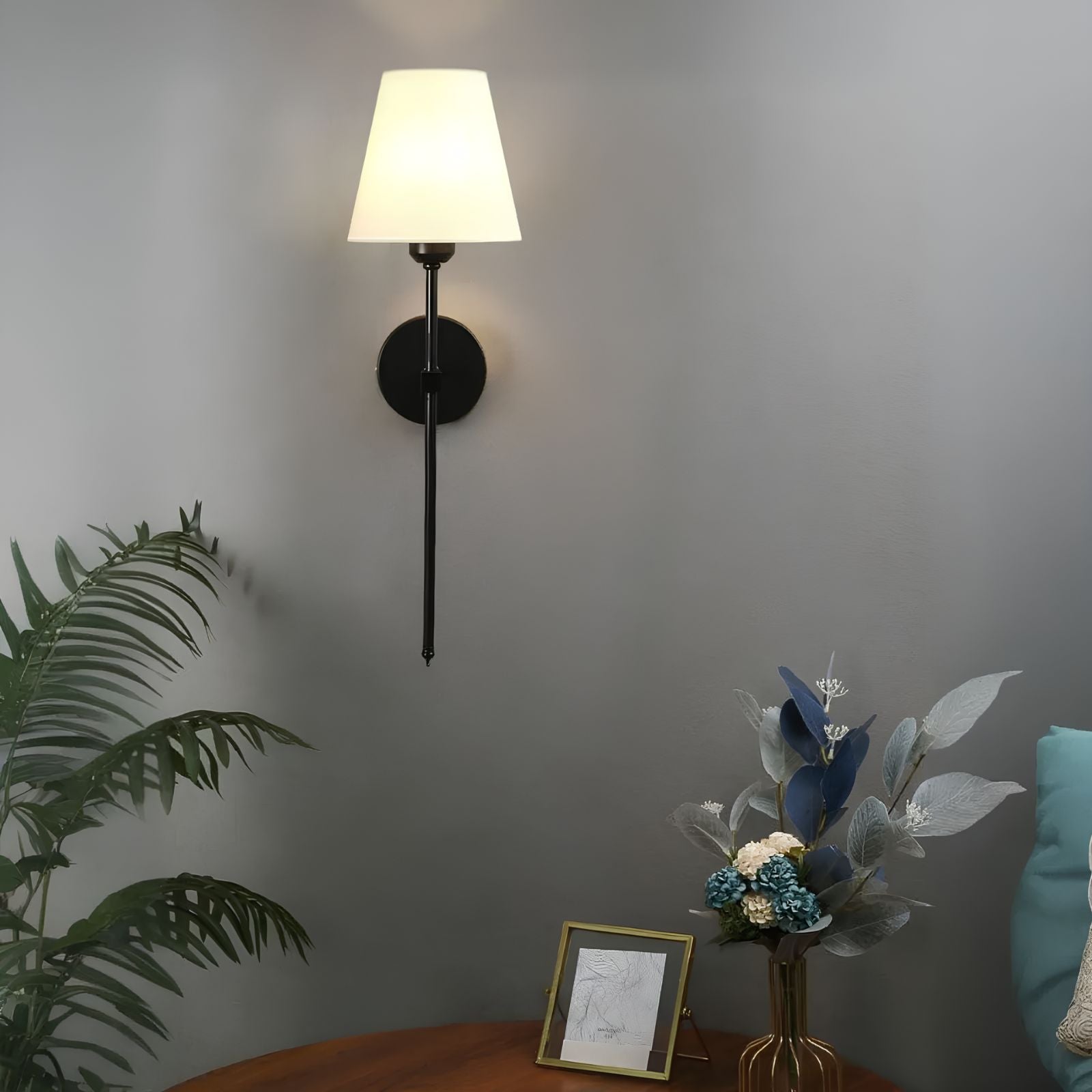 Lampada da parete wireless a lunga durata con telecomando