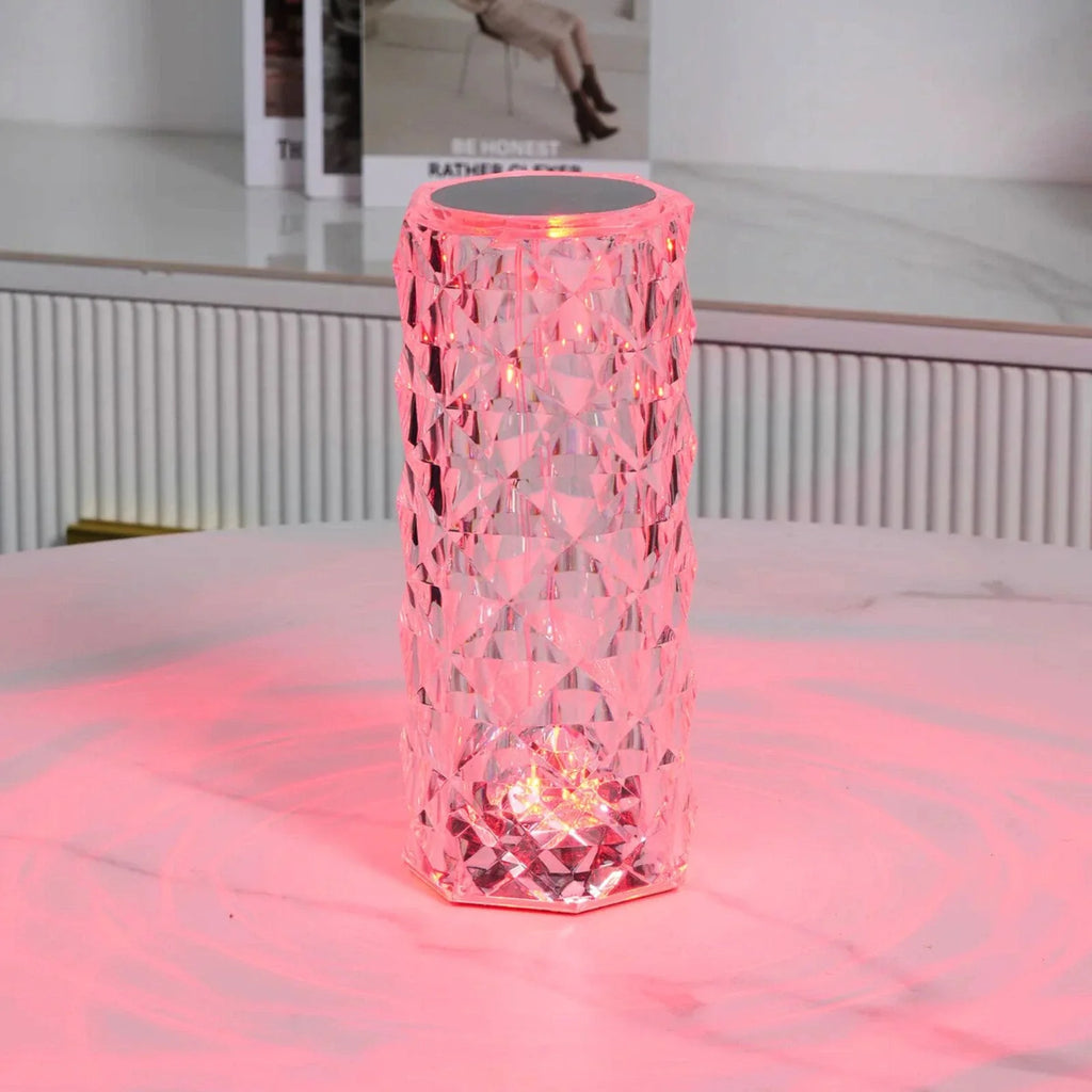 Rechargeable Color-Changing Table Lamp with Night Light and Remote Control