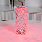 Rechargeable Color-Changing Table Lamp with Night Light and Remote Control
