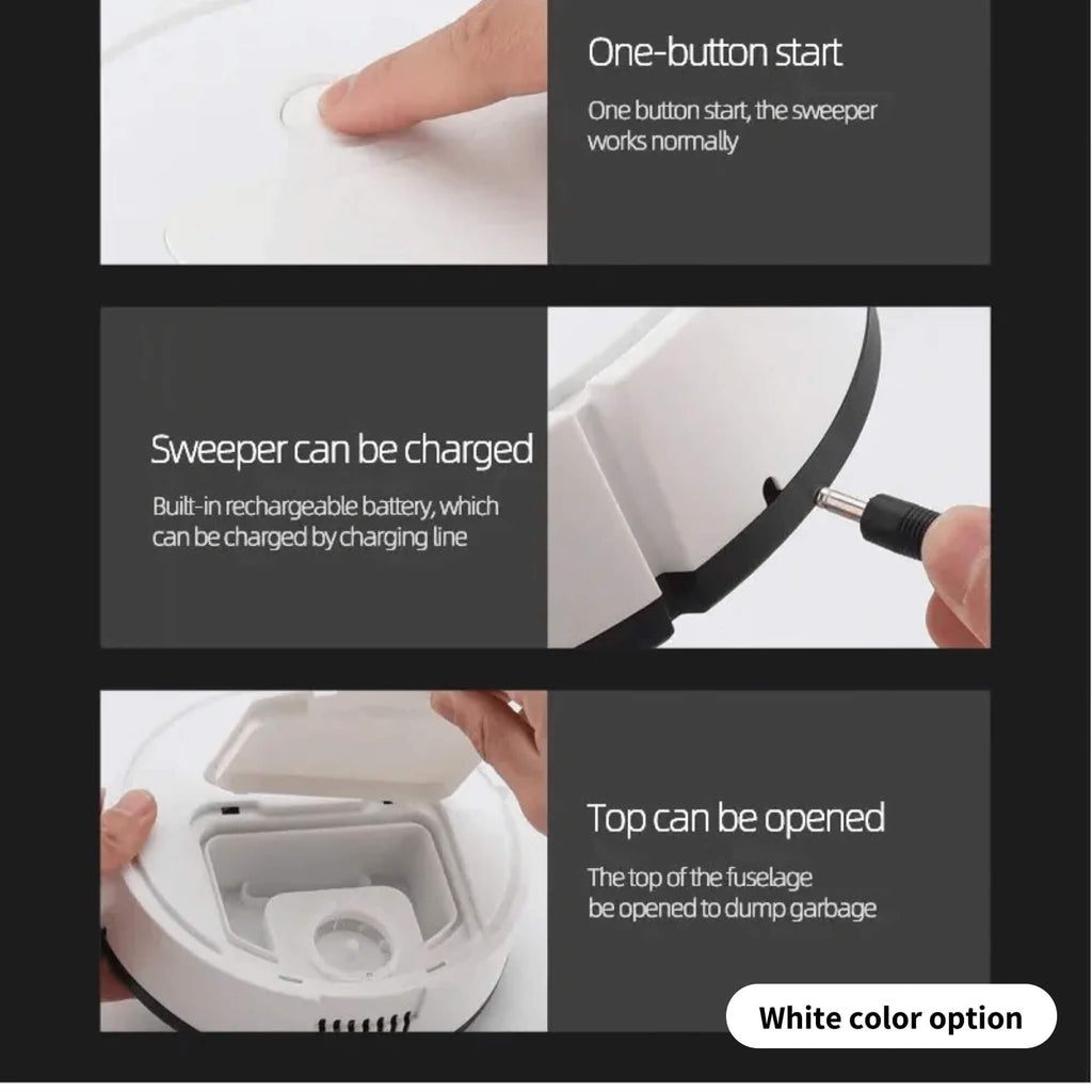 Inteligentny Robot Odkurzacz z Funkcją Mopa