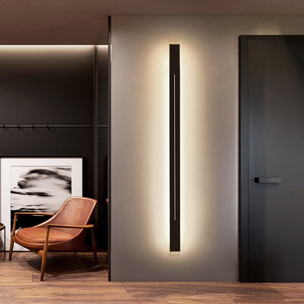 Slim LED lighting fixture – modern wall sconce for home interiors