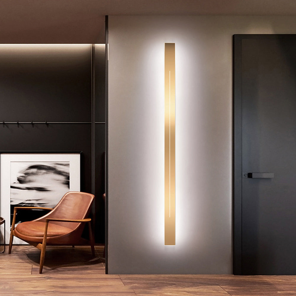 Slim LED lighting fixture – modern wall sconce for home interiors