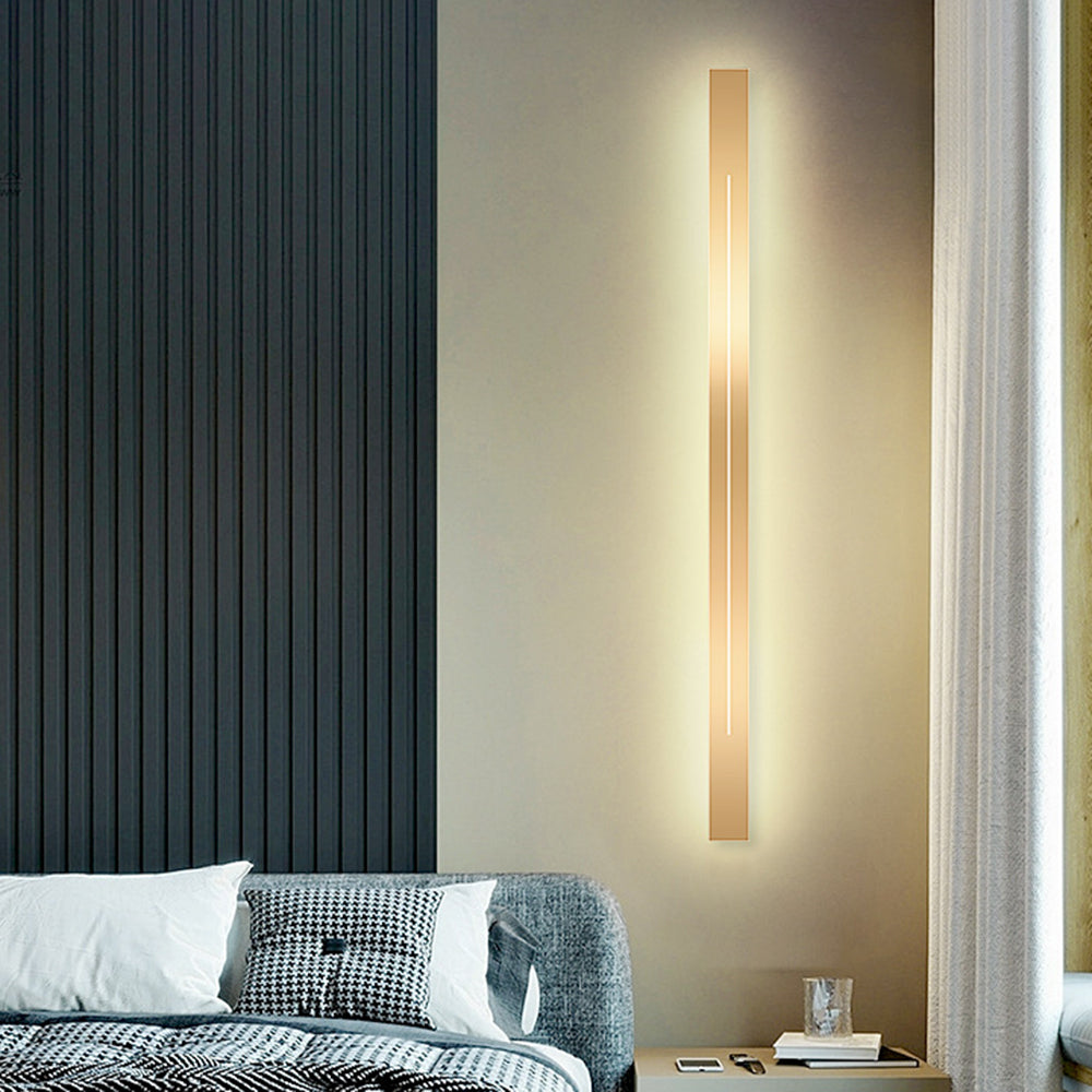 Slim LED lighting fixture – modern wall sconce for home interiors