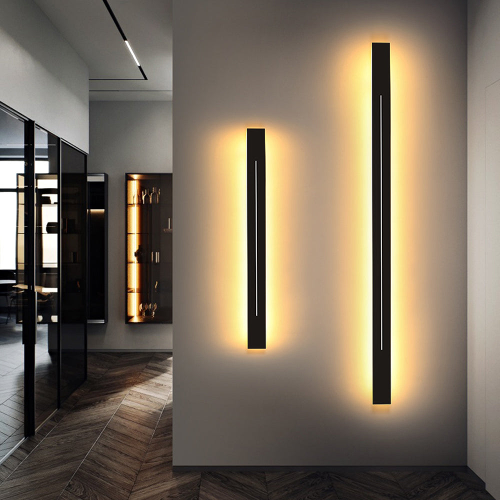 Slim LED lighting fixture – modern wall sconce for home interiors
