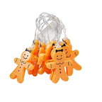 Świąteczne lampki LED o ciepłym blasku w kształcie piernika