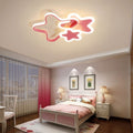 Lampada da soffitto LED luminosa e delicata con cuori, stelle e nuvole eleganti