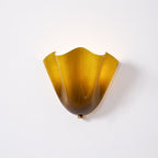 Zeitgenössische LED-Wandleuchte mit Blütenblatt-Design