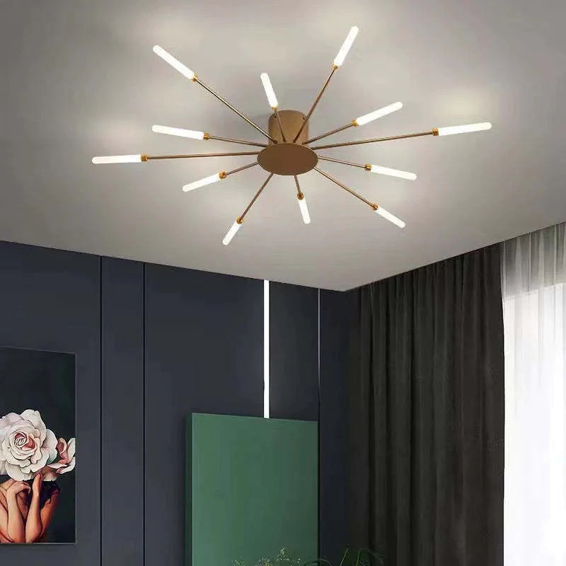 LED ceiling lamp minimalist industrial style for interiors