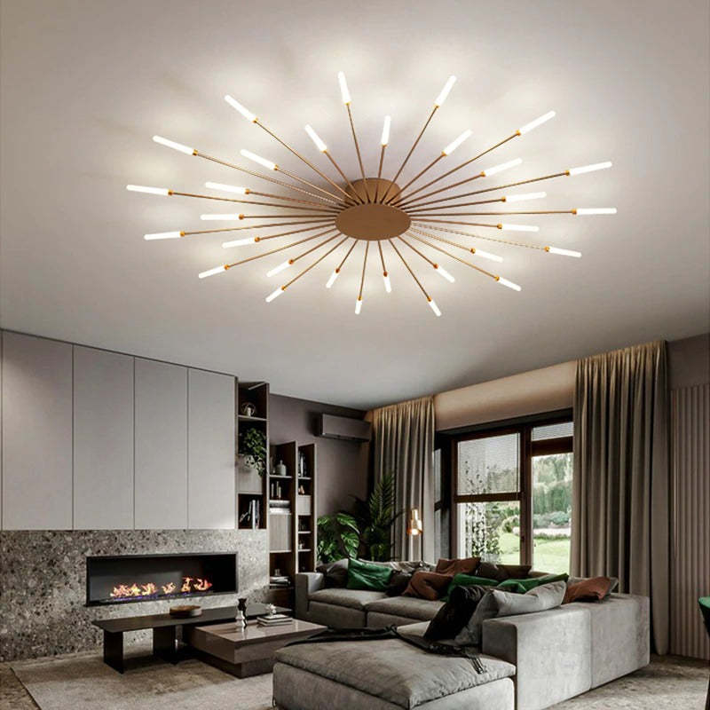 Lampada da soffitto LED minimalista industriale per stanze moderne