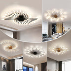 Lampa sufitowa LED minimalistyczny styl industrialny do wnętrz