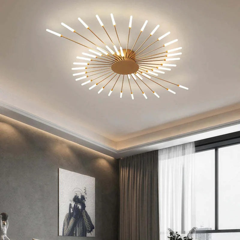 Lampada da soffitto LED minimalista industriale per stanze moderne
