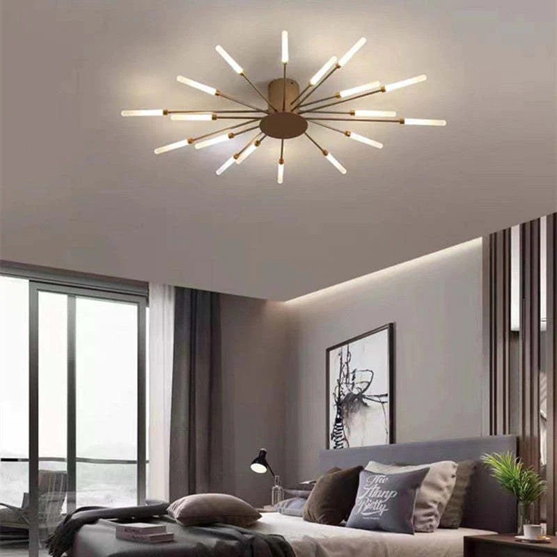 LED ceiling lamp minimalist industrial style for interiors