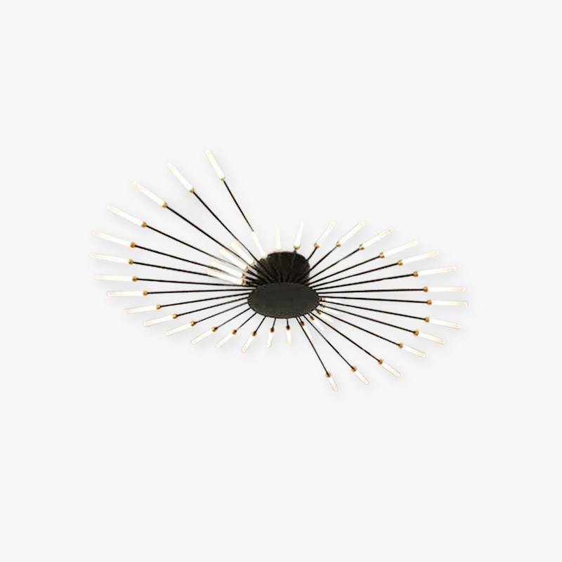 Lampada da soffitto LED minimalista industriale per stanze moderne