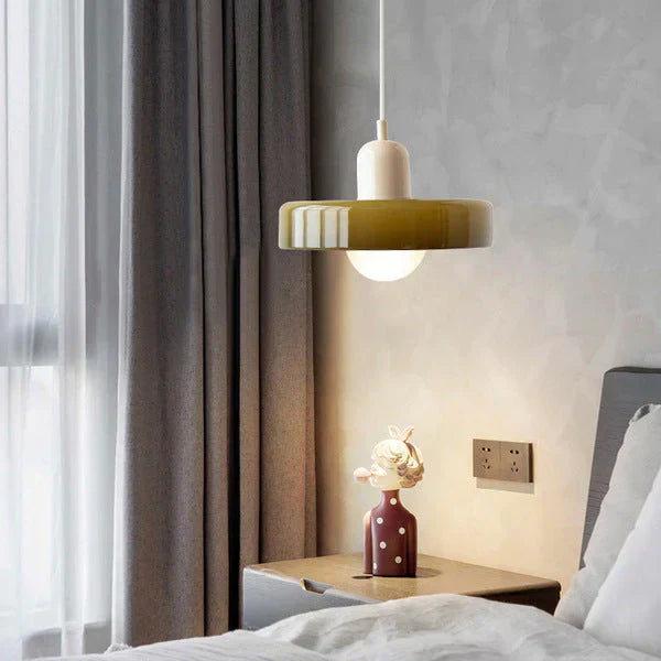 Lampada a sospensione da soffitto in marmo elegante in stile scandinavo