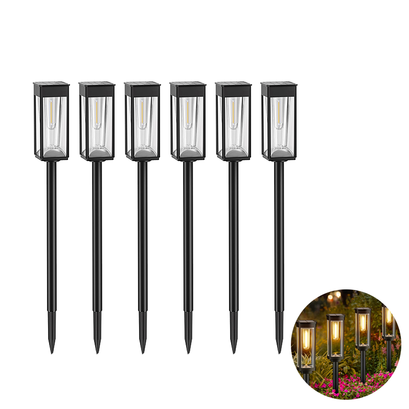 Eleganckie wodoodporne lampiony solarne na zewnątrz