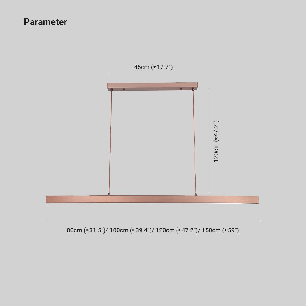 Slim Designer Modern Linear LED Pendant Lamp – Functional Linear Lighting
