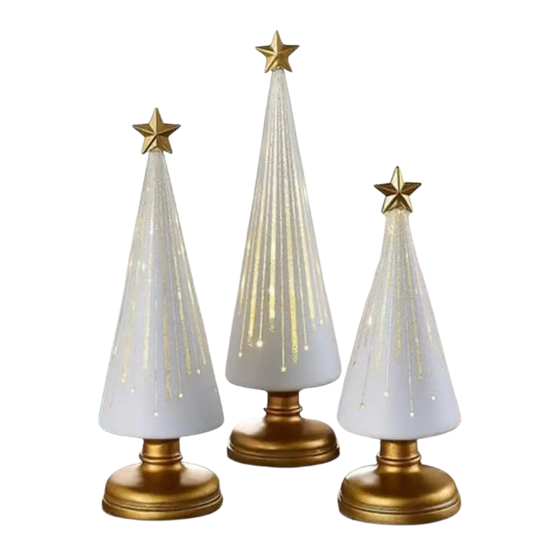 Lśniąca gradientowa LED lampka choinkowa