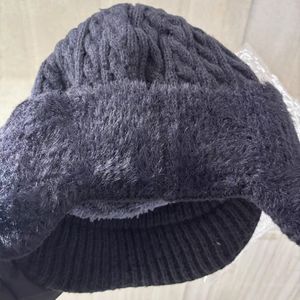 Czapka zimowa unisex Czapka trapper z osłoną uszu