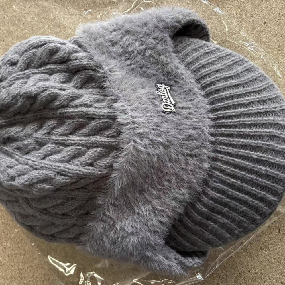 Czapka zimowa unisex Czapka trapper z osłoną uszu