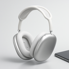 Draadloze Bluetooth-hoofdtelefoon met ingebouwde microfoon