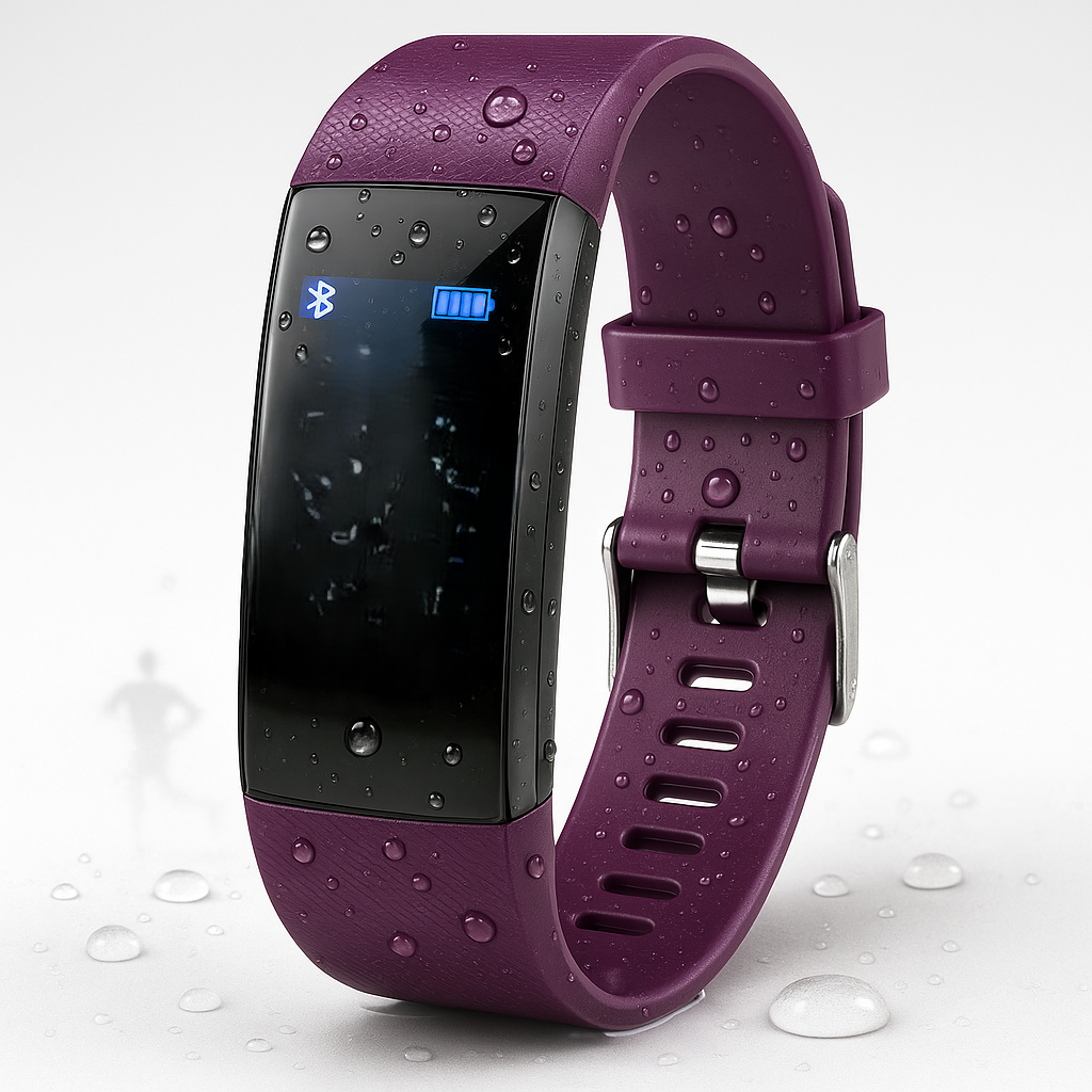 Orologio fitness impermeabile monitor attività e battito cardiaco