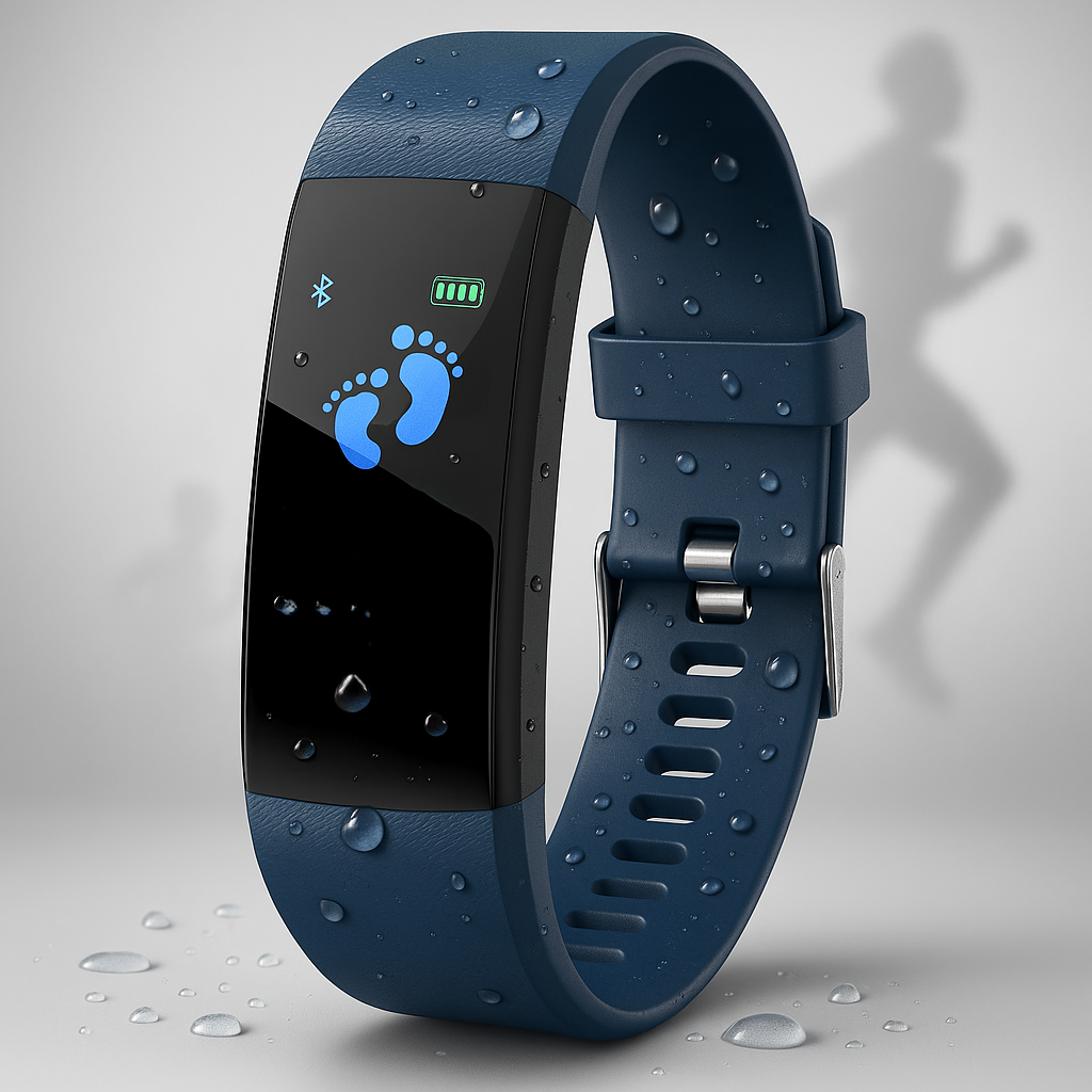 Orologio fitness impermeabile monitor attività e battito cardiaco