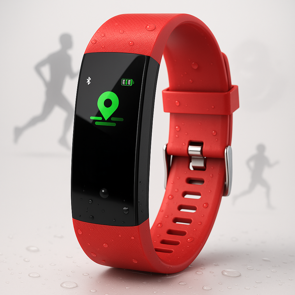 Orologio fitness impermeabile monitor attività e battito cardiaco